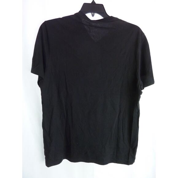 NWT Everlane Mens Black V Neck Short Sleeve Shirt L - Picture 3 of 4